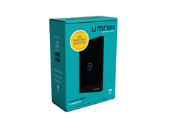 Smart Omnia Apagador Inteligente HÍBRIDO WiFi/RF 1 Vía (Negro)