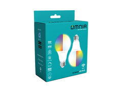 Smart Omnia Bombillo Led RGB+CW Inteligente WiFi (2 Unidades)