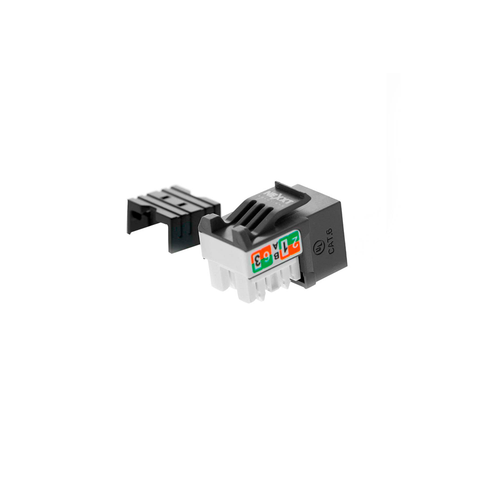 Nexxt Keystone Jack RJ45 Cat6 Negro